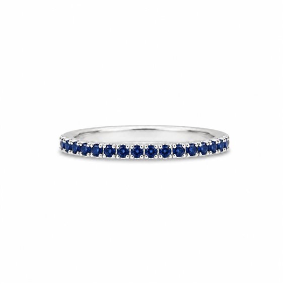 Ring Donna Oro Woman Luce in White Gold Zaffiro DHAZ9431_12 - DHAZ9431_12